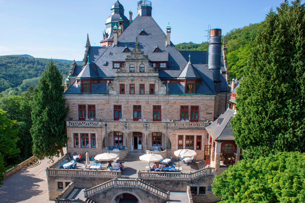 Наш отель в Германии Schloss Wolfsbrunnen (Волчий Источник)