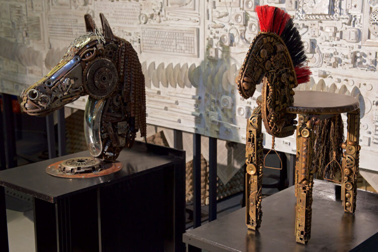 Экспозиция МУзея МУсора «МУ МУ»