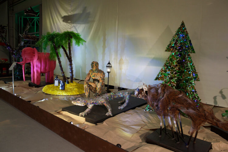 Экспозиция МУзея МУсора «МУ МУ»