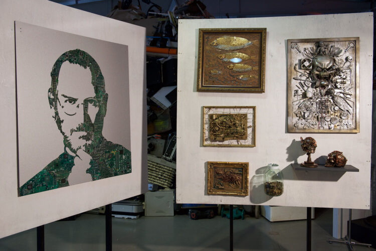 Экспозиция МУзея МУсора «МУ МУ»