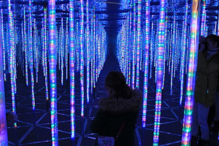 Посещение интерактивных зон