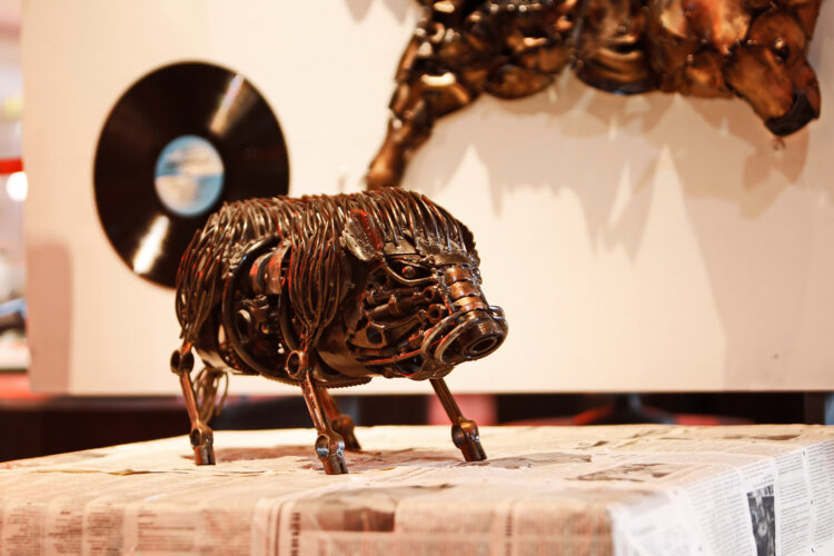 Экспозиция МУзея МУсора «МУ МУ»